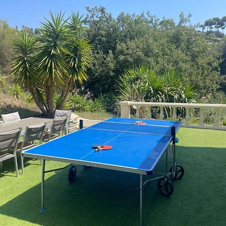 Villa Les Yuccas - Pool - Sea View Cagnes-sur-Mer Eksteriør bilde